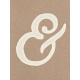 Pocket Basics Kraft - Ampersand Journal Card