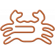 Crab paperclip
