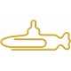 Submarine paperclip