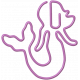 Mermaid paperclip