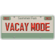 Summer License Plate 04