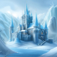 Winter Castle Background 1