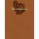 Turkey GThanks Journalling Card 3x4