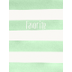 Good Day- Journal Card Paint Stripes Favorite 3x4v