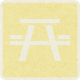 Picnic Day_Pictogram Chip_Yellow Light_Picnic Table