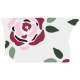 Crazy In Love- Tape Roses White- UnTextured