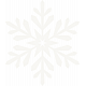 Winter Wonderland Snow - Vellum Snowflake1