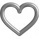 Love At First Sight- Heart Frame Thick