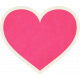 Love At First Sight- Pink Heart Sticker