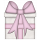 White Box With Pink Bow