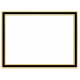 Frame – Elegance in gold and black 2