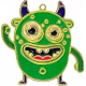 Slime Green- Enamel Little Monster