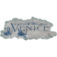 Vintage Travel #1 Ephemera Label Venice