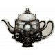 Steampunk Ephemera Kit Teapot