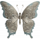 Shabby Vintage #14 Glitter Butterfly 02