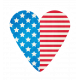 BYB 2016: Independence Day, Heart Sticker 01