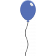 The Good Life: January 2022 Balloon 01, Blue