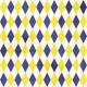 Back To School: Paper, Pattern Plaid 04 Blue &amp; Yellow