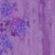 Treble Maker- Floral Wood Paper- Purple