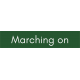 March 2024 Blog Train Word Strip- Marching On