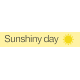 March 2024 Blog Train Word Strip- Sunshiny Day