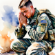 Praying soldier 