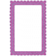 Kenya Stamp Purple