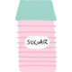 Seriously Sweet Print sugar