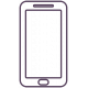 Digital Day Flat Kit - Phone Outline