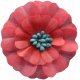 Day of Thanks Elements- Red Flower