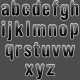 BYB Sticker Alpha - Black Letters