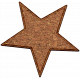 Christmas Cork Piece Star 1