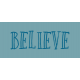 Home For The Holidays Elements- Label Believe
