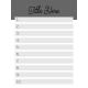 List Card Template 4