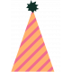 The Good Life: Birthday Illustrations- Hat 4c Color