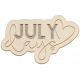 The Good Life July Elements- Chipboard Days