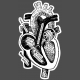 The Good Life: February Elements- Sticker Heart 2