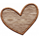 The Good Life: February Elements- Wooden Heart 2