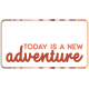 Wild Child Words &amp; Tags- Word Art Tag Today Is A New Adventure