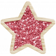 The Good Life: December 2019 Christmas Elements Kit- glitter star red