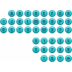 The Good Life- December 2019 Alphas Kit- Alpha 43 Teal