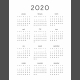2020 Calendars Kit- print 8.5x11