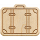 The Good Life: April 2020 Travel Elements Kit- wood suitcase