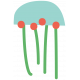 The Good Life- July 2020 Tags &amp; Stickers- Print Jellyfish 2