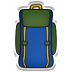 World Traveler Bundle #2- Elements- Label Puffy Backpack