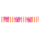 Summer Lovin_Washi tape-stripe flowers-orange pink