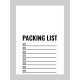 Pocket Card Template Kit #9_Pocket Card-List-Packing List 3x4