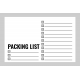 Pocket Card Template Kit #9_Pocket Card-List-Packing List 4x6
