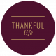 The Good Life: November 2021 Labels_Circle_Thankful Life