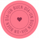 Good Life December 2021: Label Español- Un Buen Día Pink